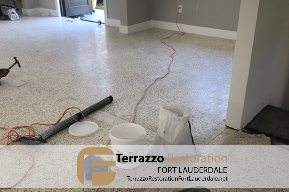 Terrazzo Floor Repairing Service Fort Lauderdale