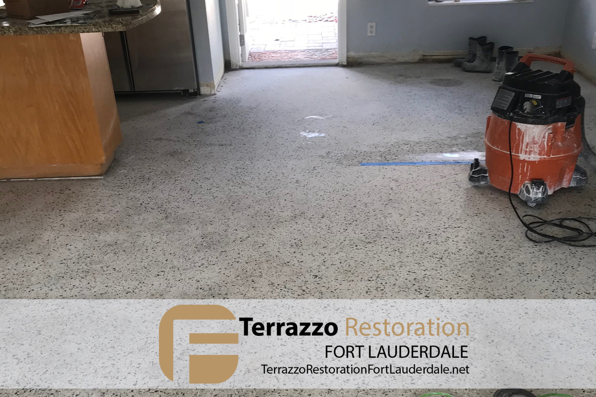 Terrazzo Floor Restoring Service Fort Lauderdale