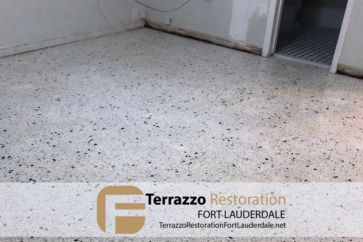 Terrazzo Flooring Install Fort Lauderdale