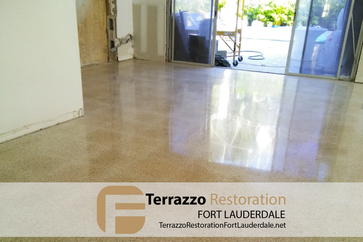 Terrazzo Cleaning Process Fort Lauderdale