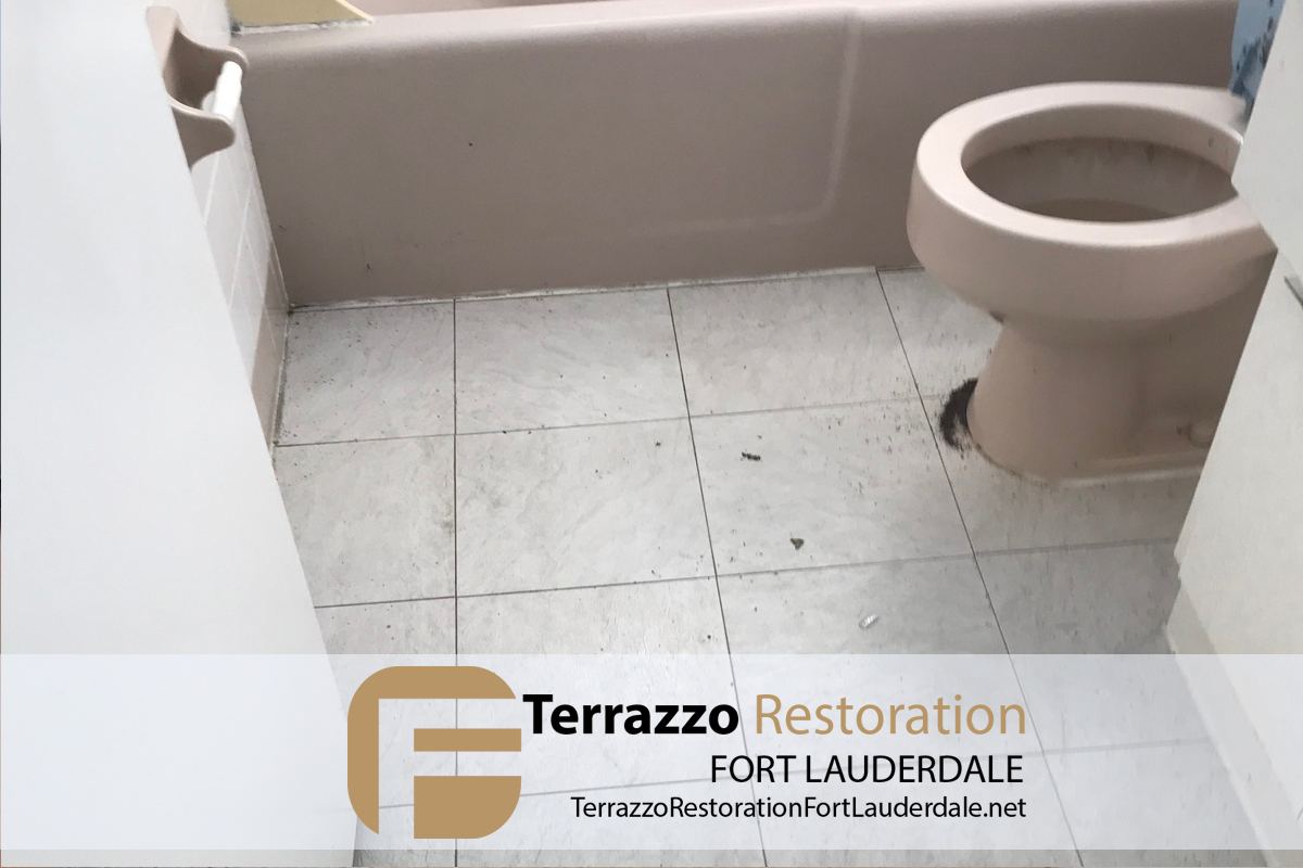 Terrazzo Tile Removing Fort Lauderdale