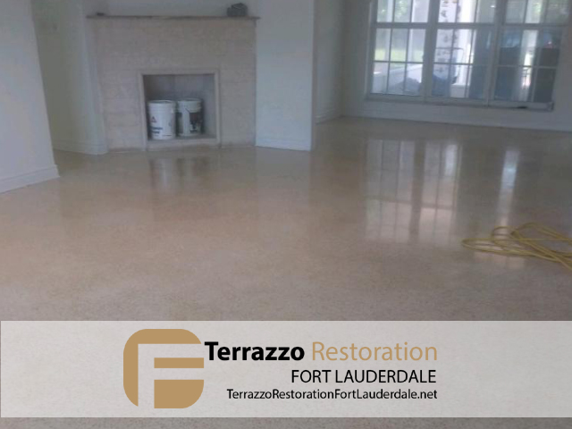 Terrazzo Floor Restoration Fort Lauderdale