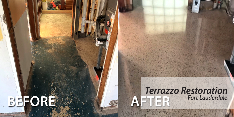 Installing Terrazzo Floor Tiles Methods in Fort Lauderdale