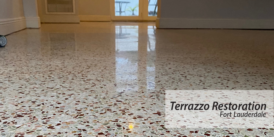 Terrazzo Floor Restoration Eco Friendly Solutions in Ft Lauderdale