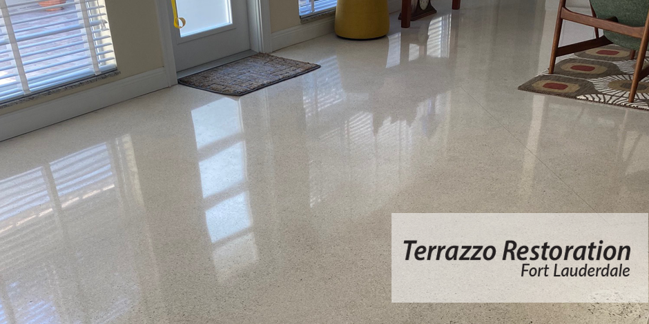 The Process of Restoring a Terrazzo Floor